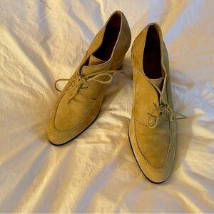Womens Tan Leather Shoes